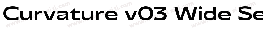 Curvature v03 Wide Semibold字体转换